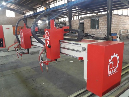 Plasma air-gas cnc cutting machine
