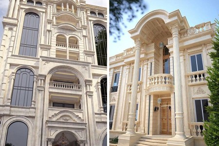 محصولات و مصنوعات سنگی دکوراسیون داخلی و نما (تزئینات سنگ اراد)
