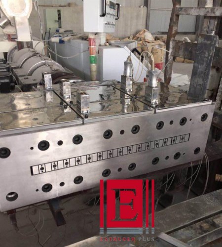 Plast wood production line