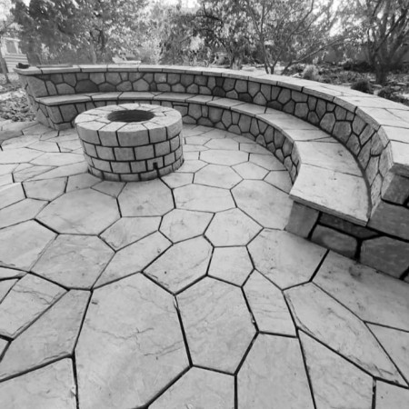 Execution of sheet stone column