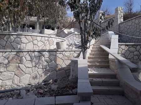 اجرای پیمانکاری پله