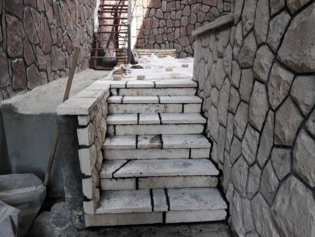 اجرای پیمانکاری پله