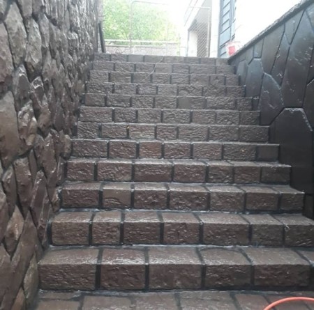 اجرای پیمانکاری پله