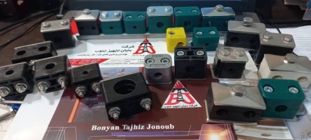 Types of hydraulic clamps for pipes and tubes of Bonyan Tajhiz Jonoob Company