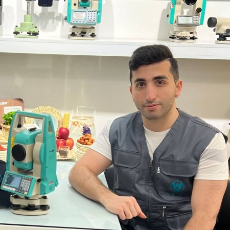 دوربین نقشه برداری توتال استیشن لیزری روید RQS