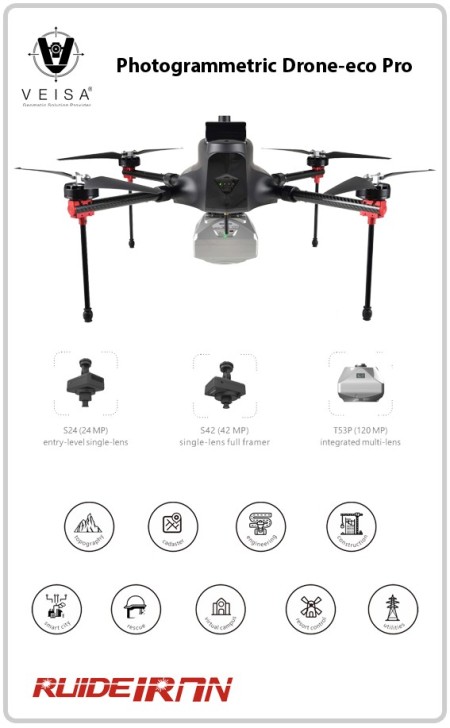 Photogrammetric UAV Multi-Rotor Surveying eco-pro