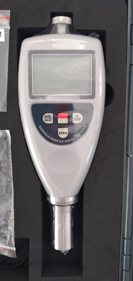Sandblast roughness meter