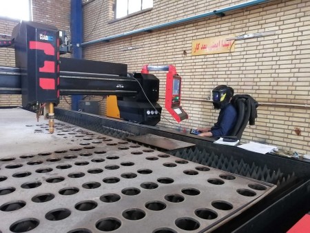 برش لیزری انواع فلزات(رنگی)