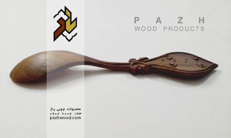 قاشق چوبی منبت
