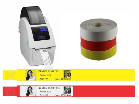 Printable patient bracelets