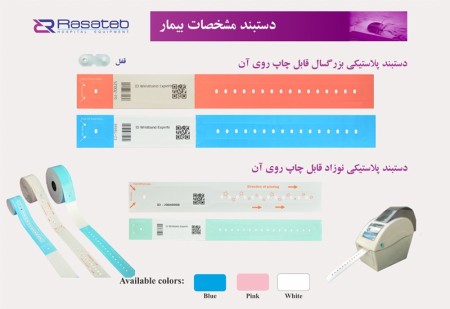 Printable patient bracelets
