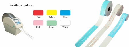 Printable patient bracelets