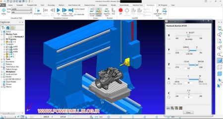 Powermill and five-axis CNC training package