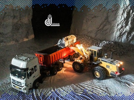 The largest salt mine in the Middle East