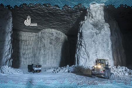 The largest salt mine in the Middle East