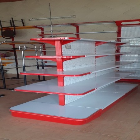 Design, production, supply and implementation of store shelves