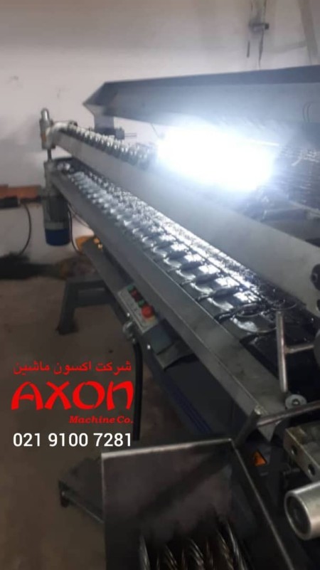 دستگاه بونل و بافت فنر (اسکلت زن)