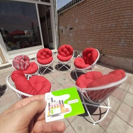 میز و صندلی باغی و تراس مدل مهتاب