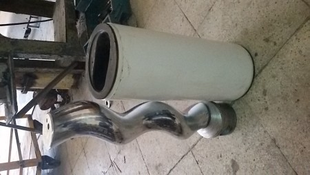 Concrete foam pump and mono pump. Pump stator rotor and rubber