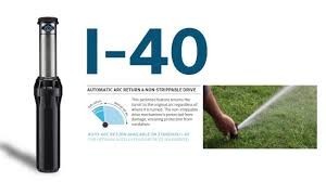 Concealed sprinkler Hunter model I40