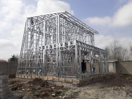 طراحی تولید و ساخت سازه های LSF