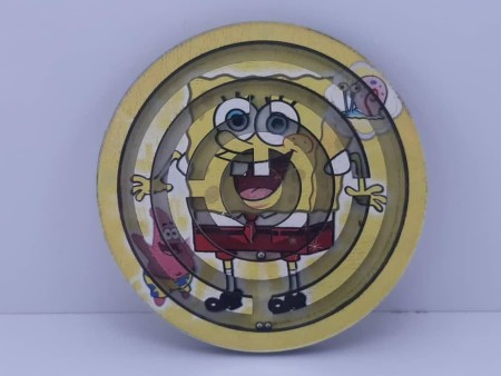 Production and broadcasting of twisting game or maze game