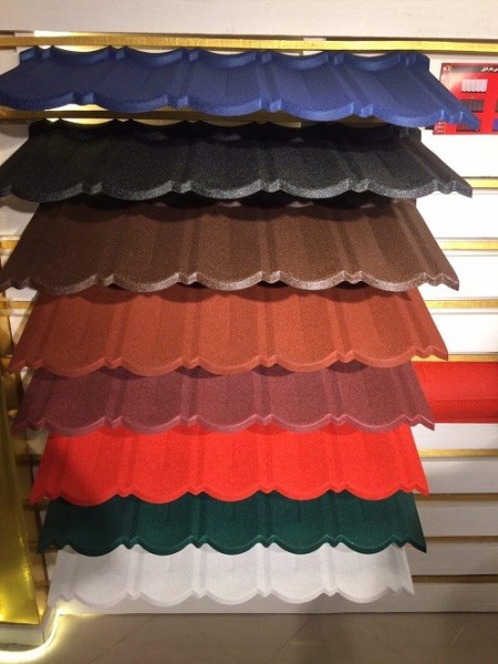 Supply and sale of colored galvanized sheets for hedge design gable roofs