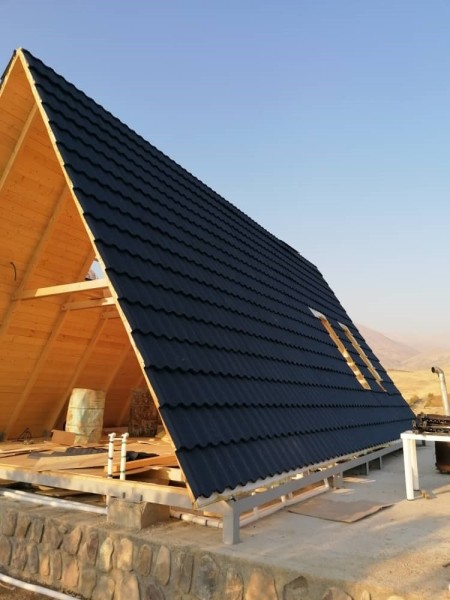 Supply and sale of colored galvanized sheets for hedge design gable roofs