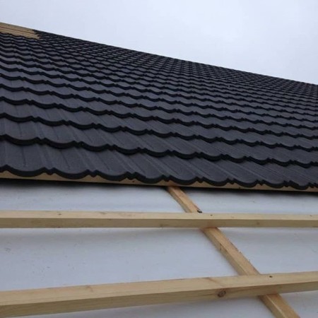 Supply and sale of colored galvanized sheets for hedge design gable roofs