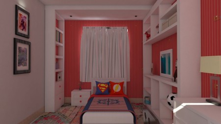 3D bedroom design and style decoration course