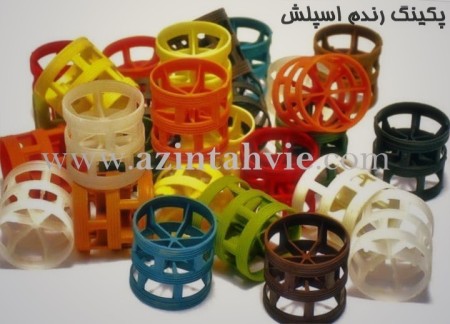 Splash packing, random splash packing, net splash packing