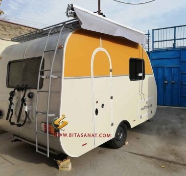 Travel camper caravan