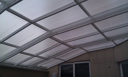 سقف پاسیو و حیاط خلوت