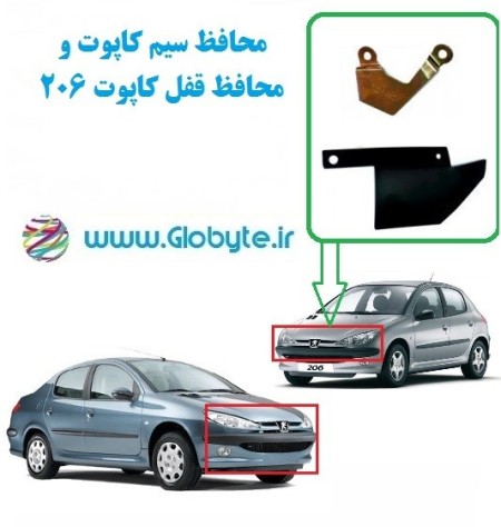 Anti-theft protection of hood lock and hood wire 206 Rana
