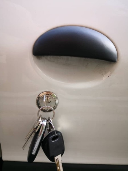 مغزی قفل سوییچی ضدسرقت درب 206 رانا 207