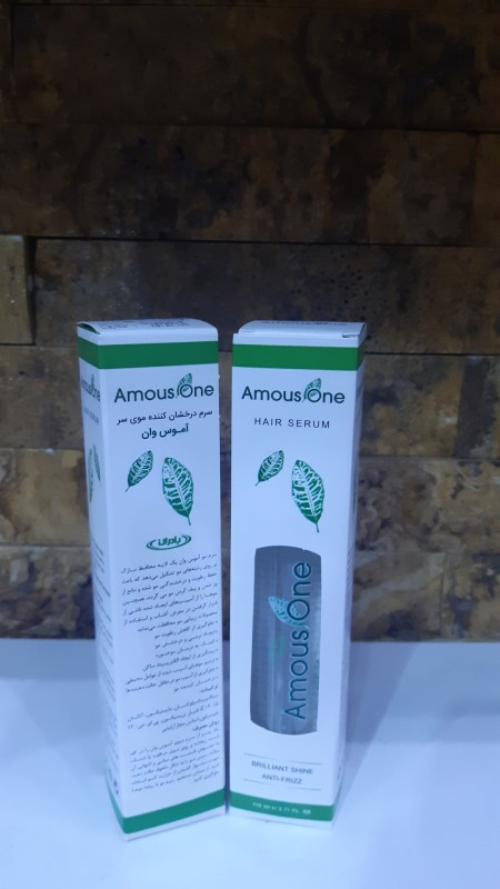 سرم درخشان کننده موی سر 110 میل آموس وان