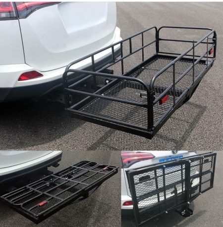 Cargo basket for the back of the car