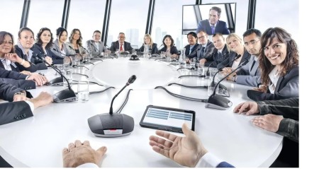 Supplying, selling and equipping the conference system