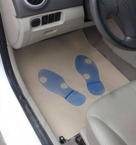 تولید انواع کف پوش  (زیرپائیهای مقوائی)