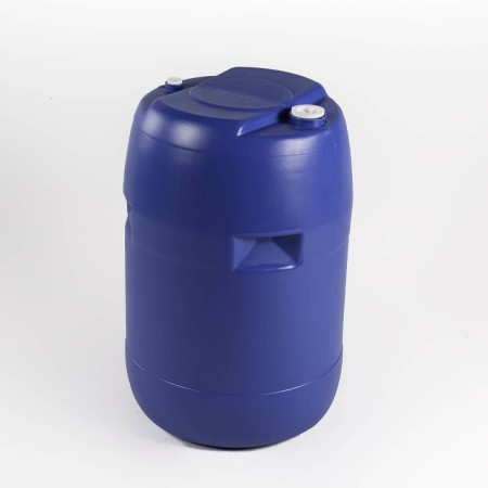 Barrel of 220 liters with screw lid