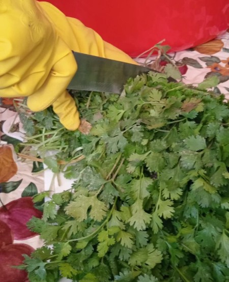 Prepared vegetables (Khanjoon)