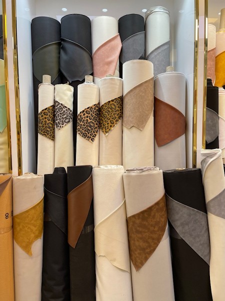 Synthetic leather fabric, clothing, bags, and office chairs