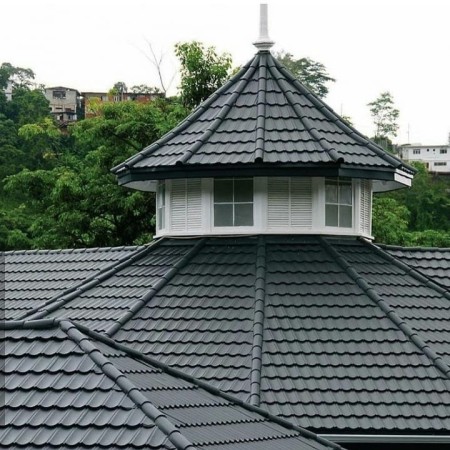 The implementation of villa roof covering and Ardovaz