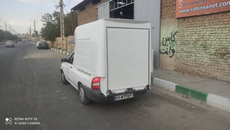 The cargo room of the cabin is fiberglass Pride with the roof of Erisan Mazda