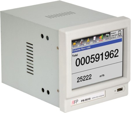 Orifice flow computer