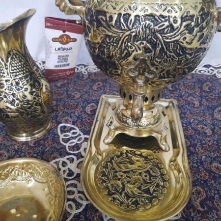 Production of charcoal samovar, Gol and Murg, Lily and Majnoon, Phoenix, Mashhad