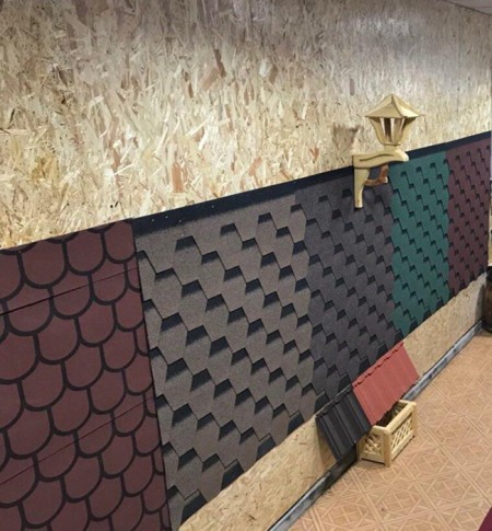 Oriban honeycomb model shingle