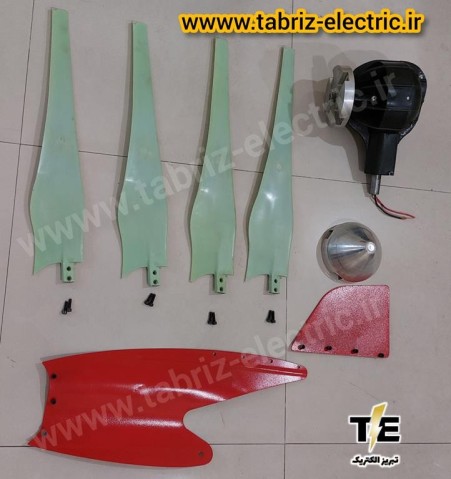 فروش توربین بادی 500وات صنعتی کوچک ساخت ایران-تبریز