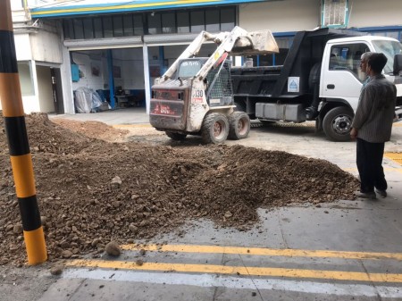 Pipe opening in Yazd