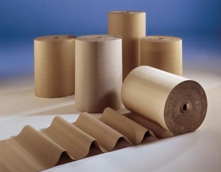 Production and distribution of cardboard rolls for carton making
